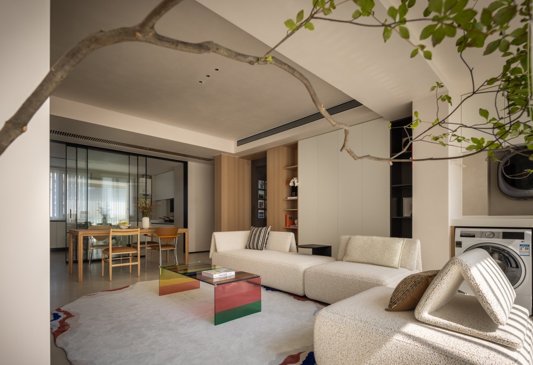 木色流淌,平静松弛的治愈之家丨晓安设计-7