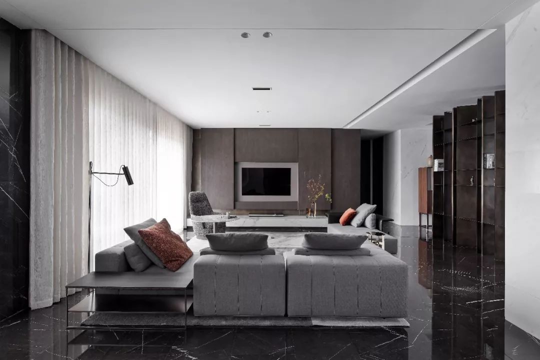 归真生活 | 温州 770㎡现代简约雅墅，沐光海棠-35