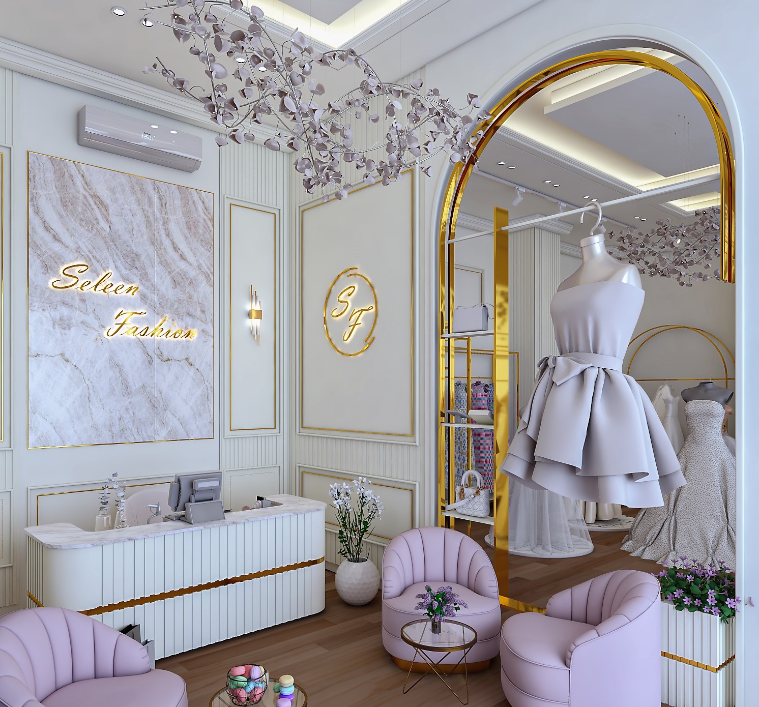 Dress Shop Design-4