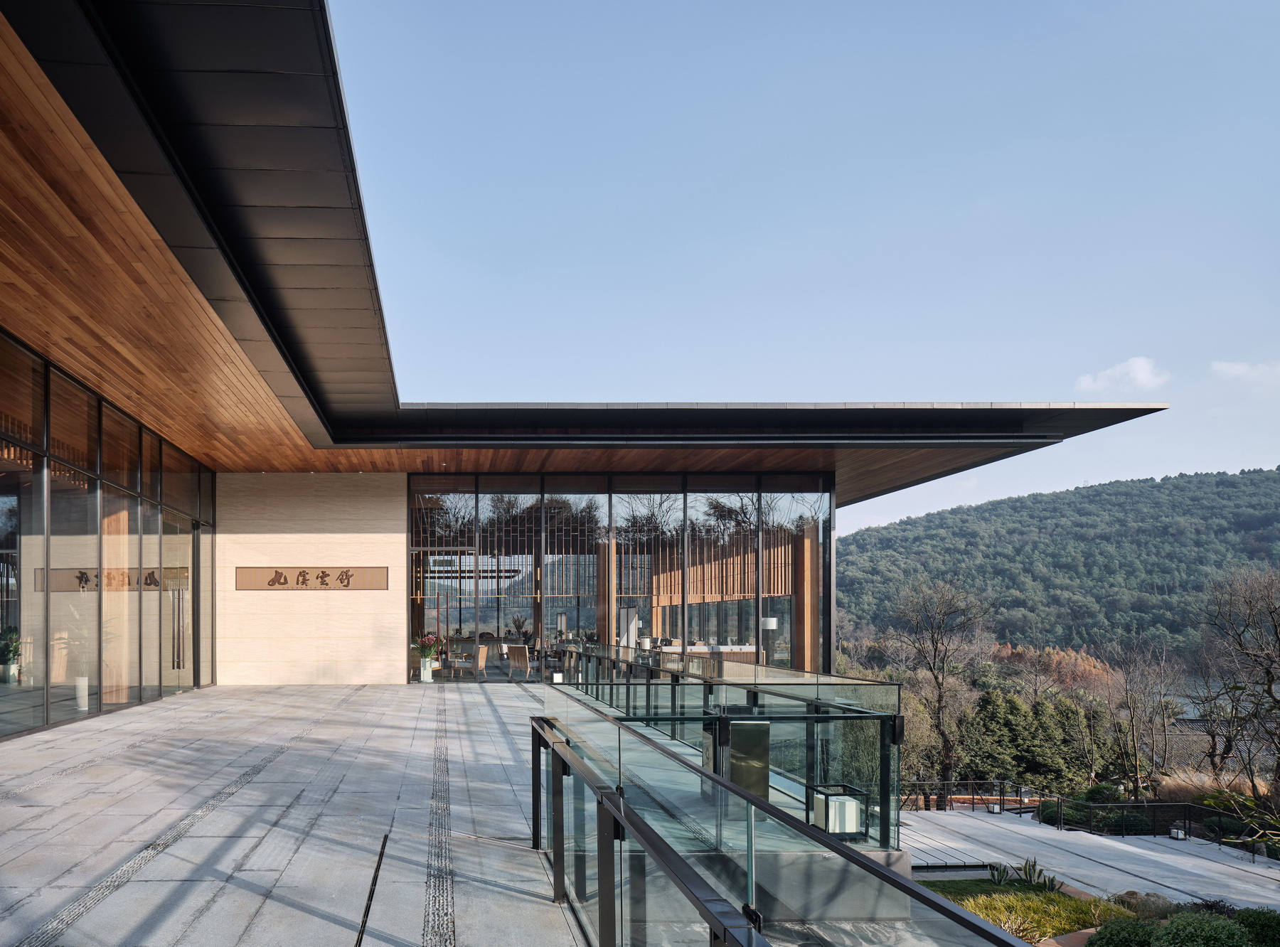 意思桥康旅小镇九溪云舒，售楼处建筑丨中国昆明丨上海尤安建筑设计股份有限公司-20