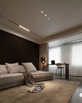 明珠皇冠简约三室两厅设计丨加减设计工作室