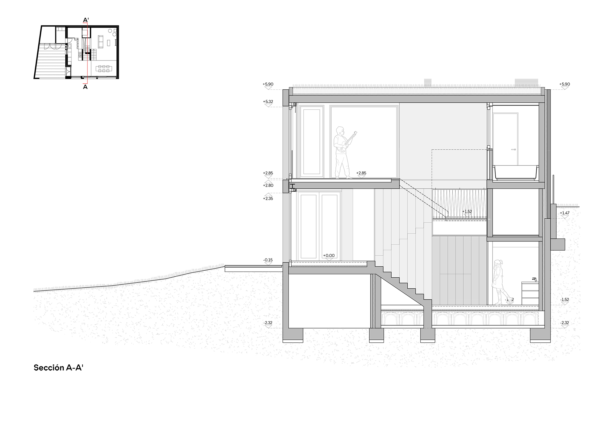 Carabu·eira 单户住宅丨西班牙丨Carbajo Barrios Arquitectos-26