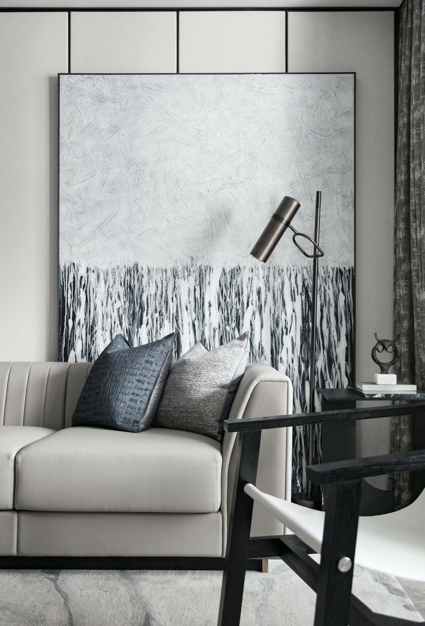 金地·悦城大境样板间 | 现代风格，艺术与生活的完美结合-41