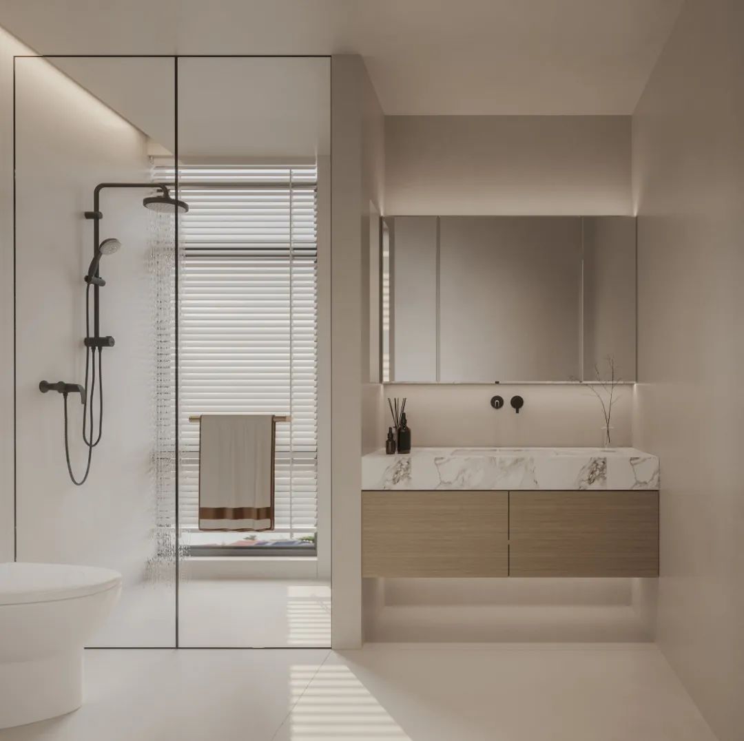 129m²全能格局舒适家|临湖苑|御品设计-58