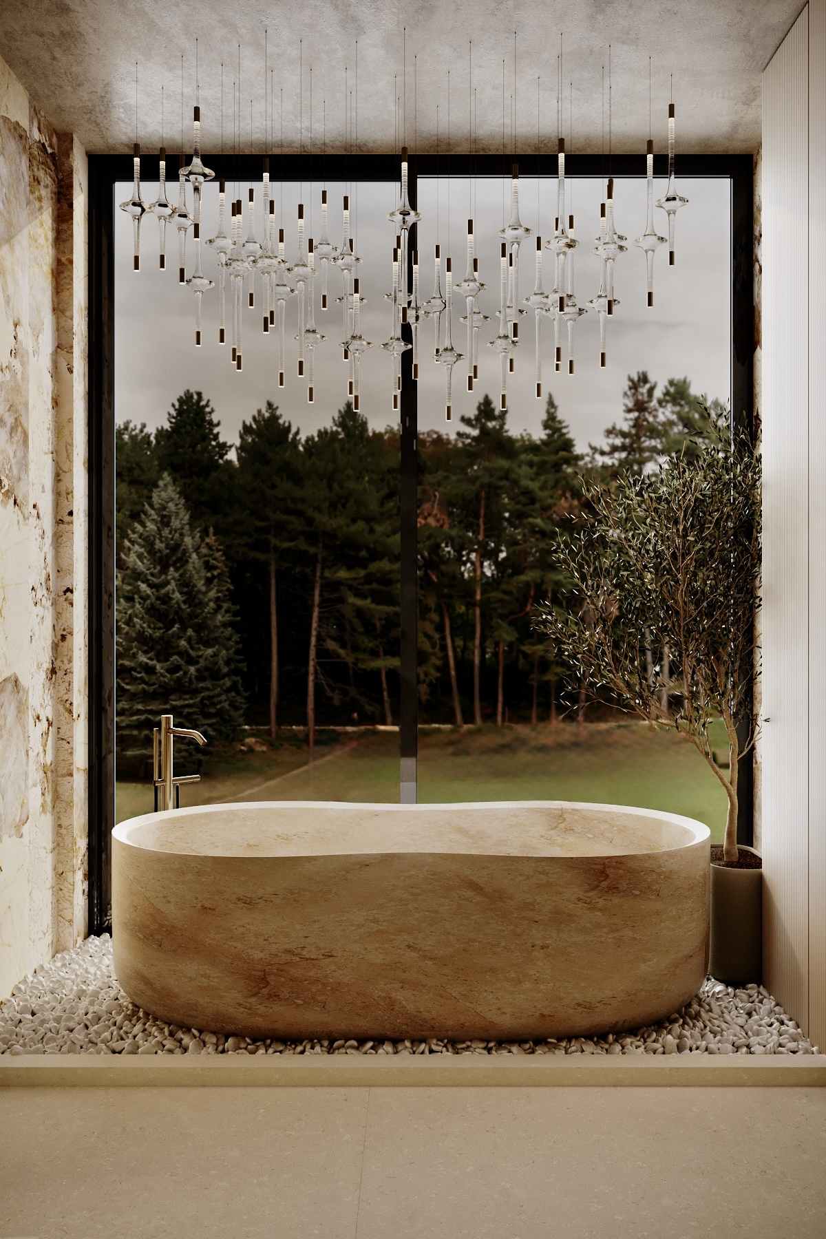 Bathroom in the master bedroom 15.6 м2-4