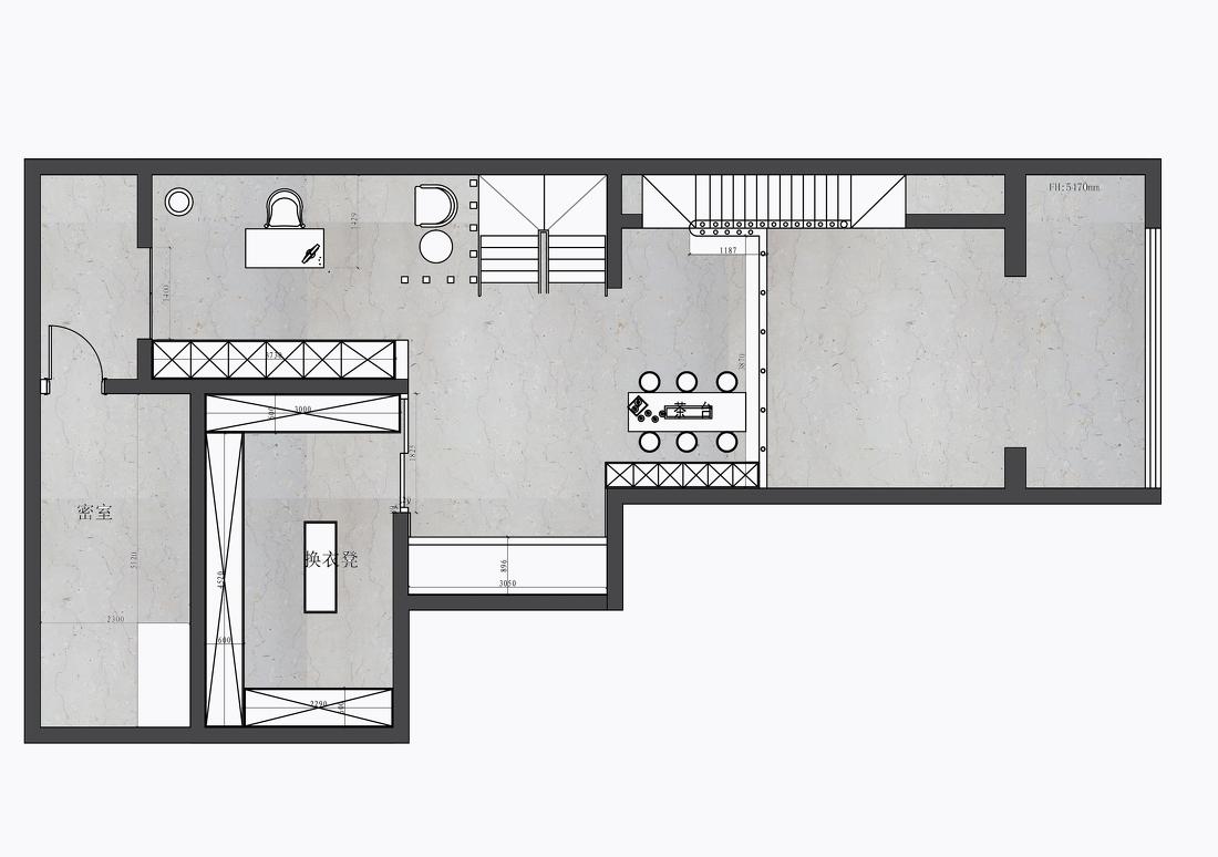 美式古典融合中式禅意复古美家丨意巢设计事务所-54