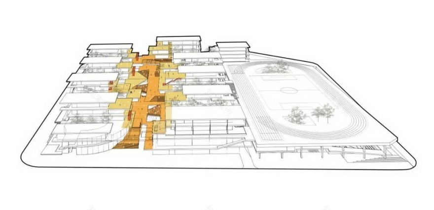 吉华街道三联九年一贯制学校新建工程丨中国深圳丨曾冠生,罗文国-38