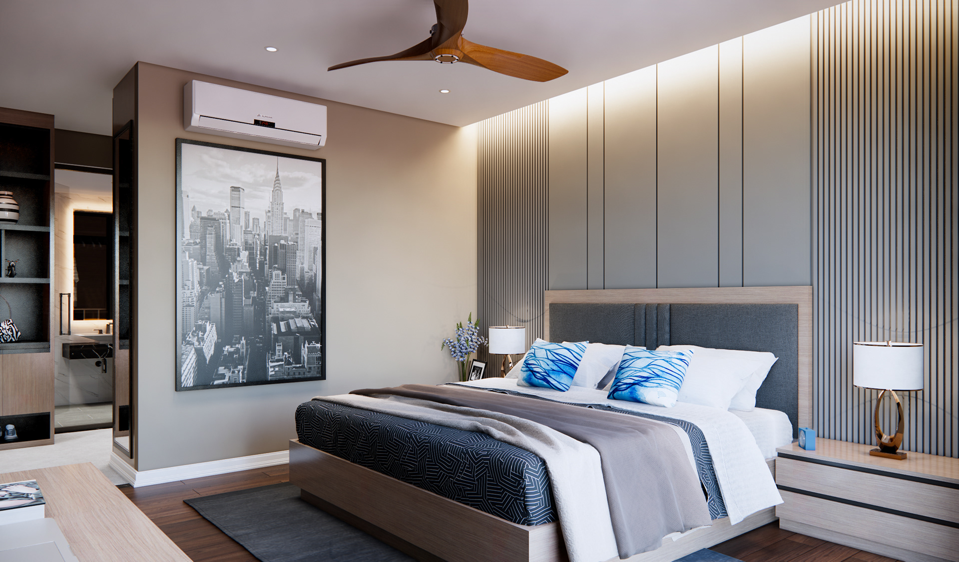 LIVING ROOM & BED ROOM 设计丨THANH CHUONG-9