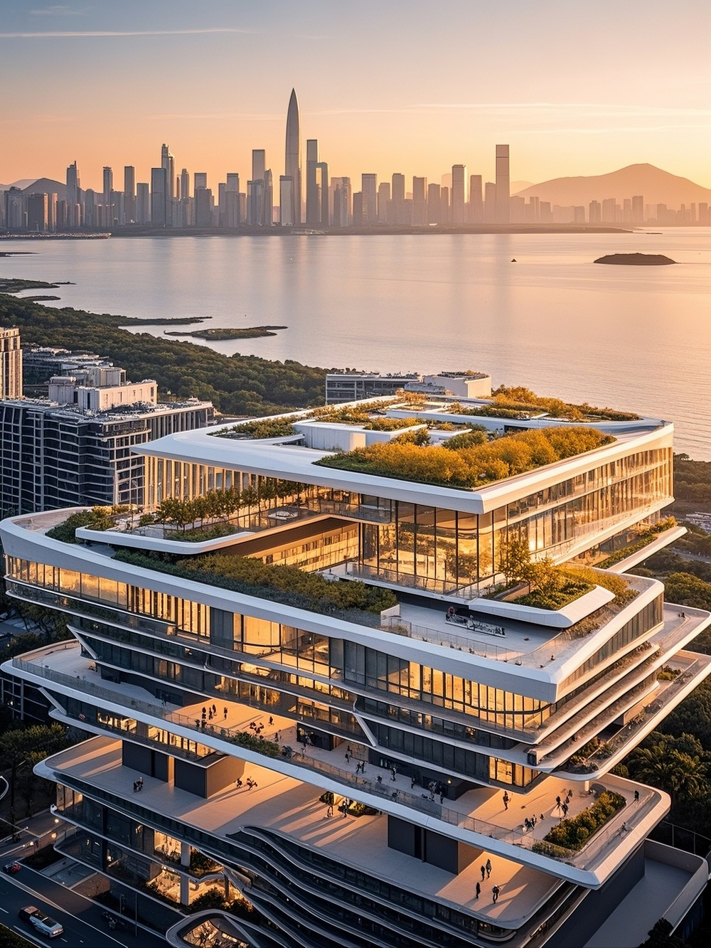 AI赋能深圳建筑与室内概念设计方案丨中国深圳丨戴勇设计团队-3