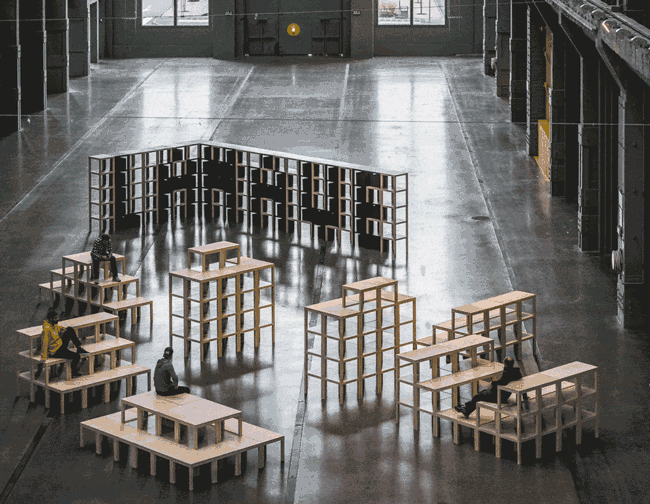 马德里机器人博览会“LACKTOPIA”展台设计-4