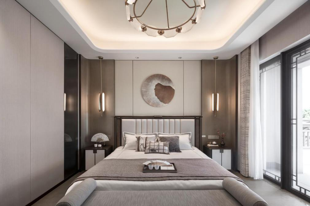 吴江春风湖滨下叠样板间丨柏恩(杭州)空间设计有限公司-33