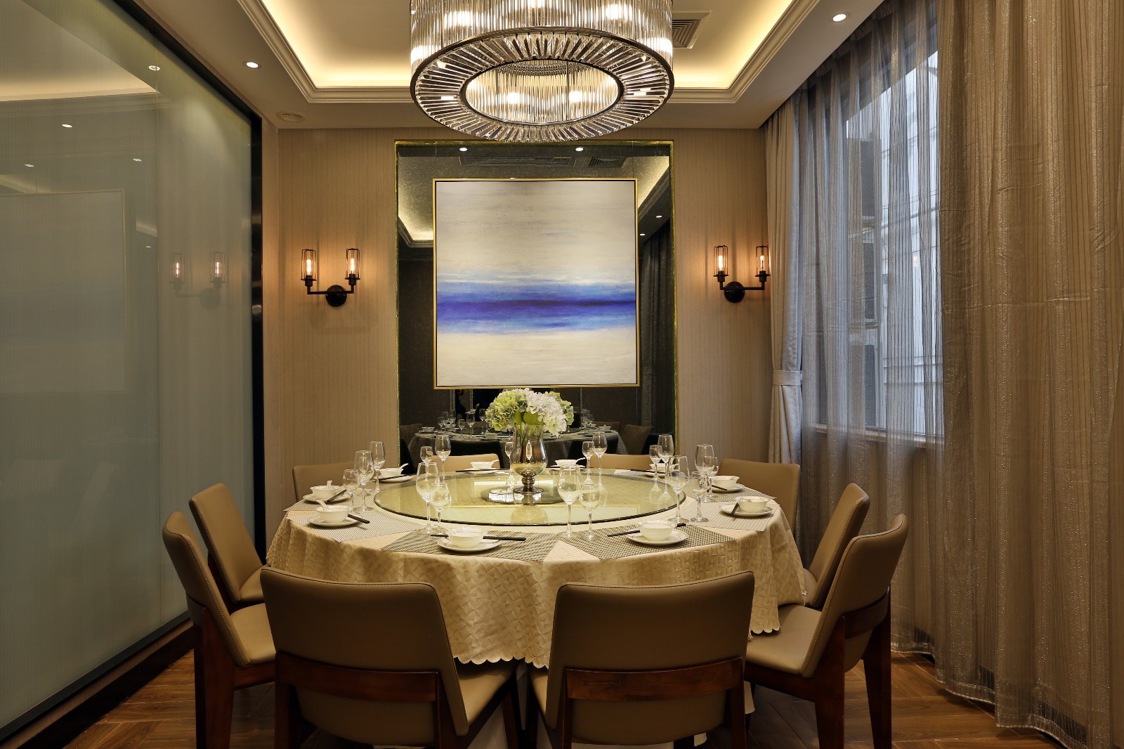 IDDW 道伟设计 | “灰度”巴黎中餐厅,简约工业风融合巴黎元素-17