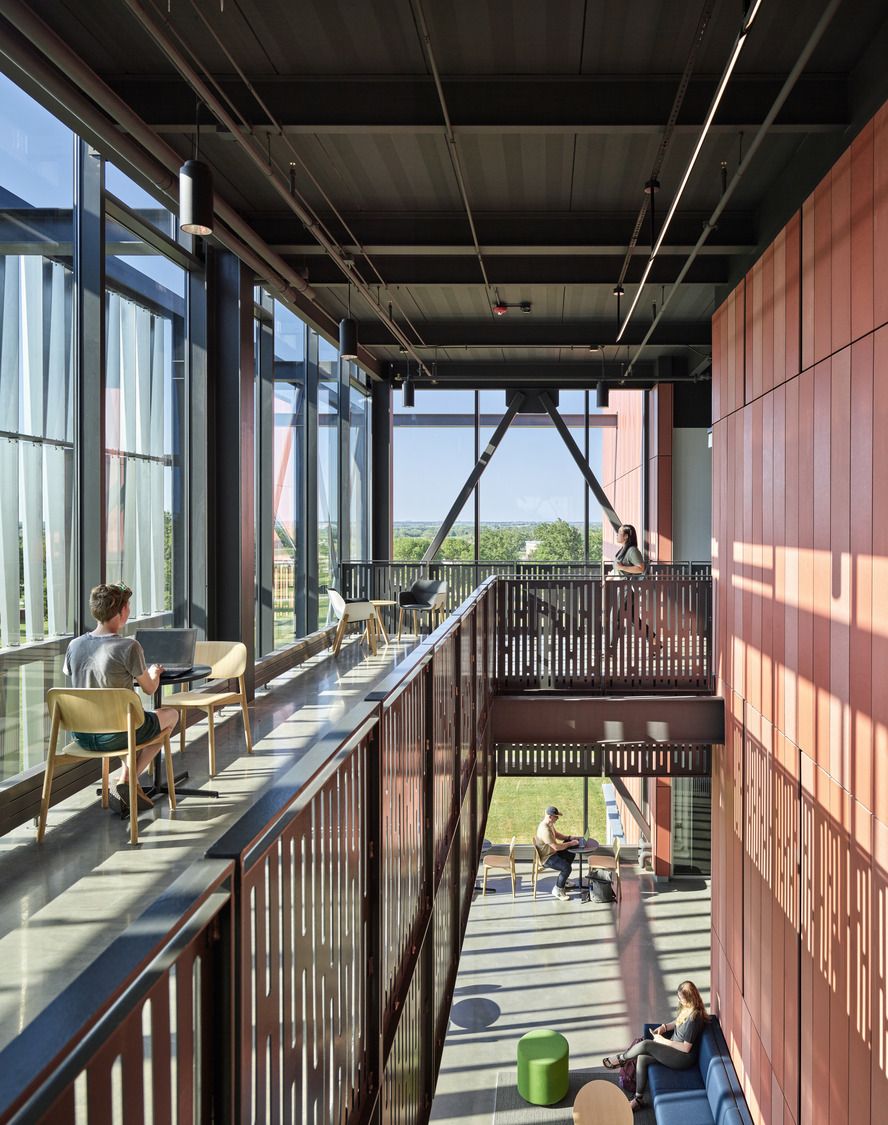 内布拉斯加州 Southeast 社区学院学术卓越中心丨意大利布拉丨Multistudio(前身为 Gould Evans)-15