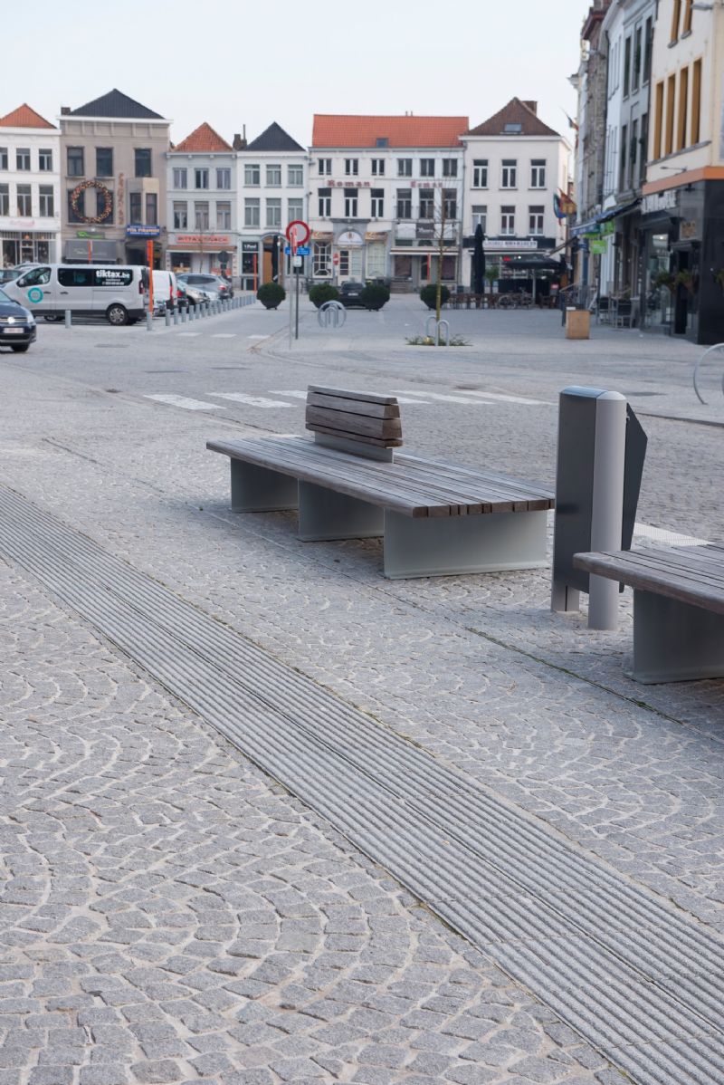 Oudenaarde市场周边环境改造项目丨Abscis Architecten-11