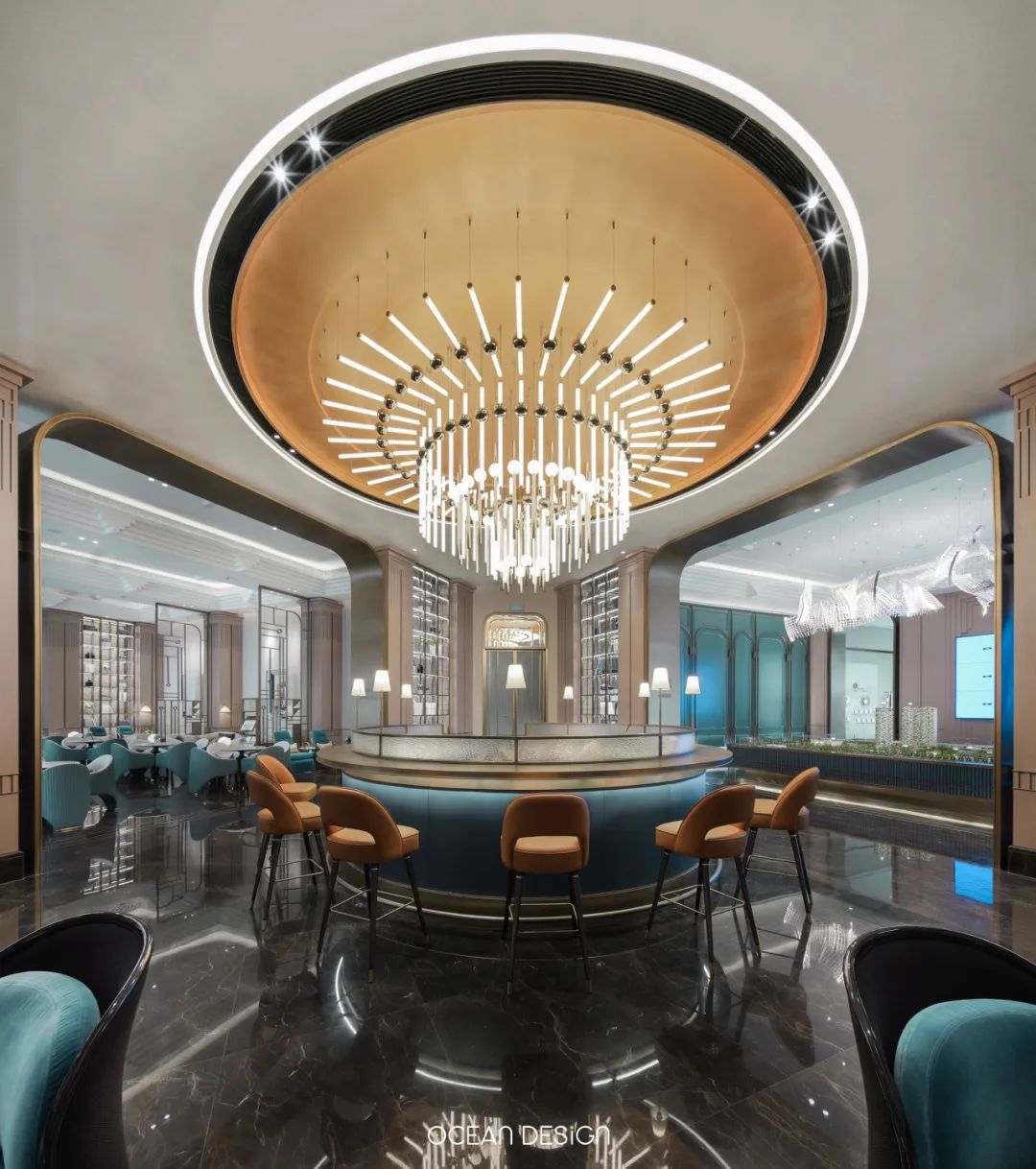 佛山金融街金悦郡售楼部 | 摩登都市与古典文化的完美融合-30