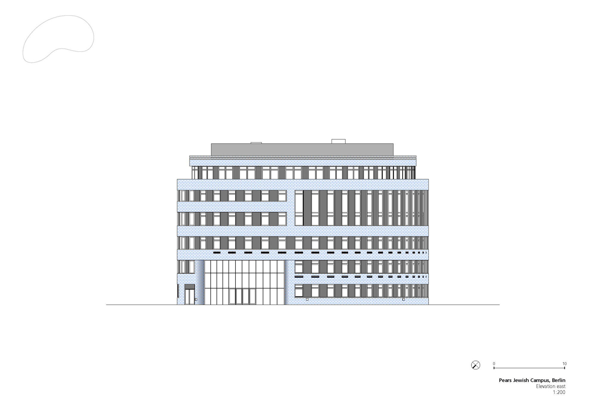 皮尔斯犹太校园丨德国柏林丨Tchoban Voss Architekten-62