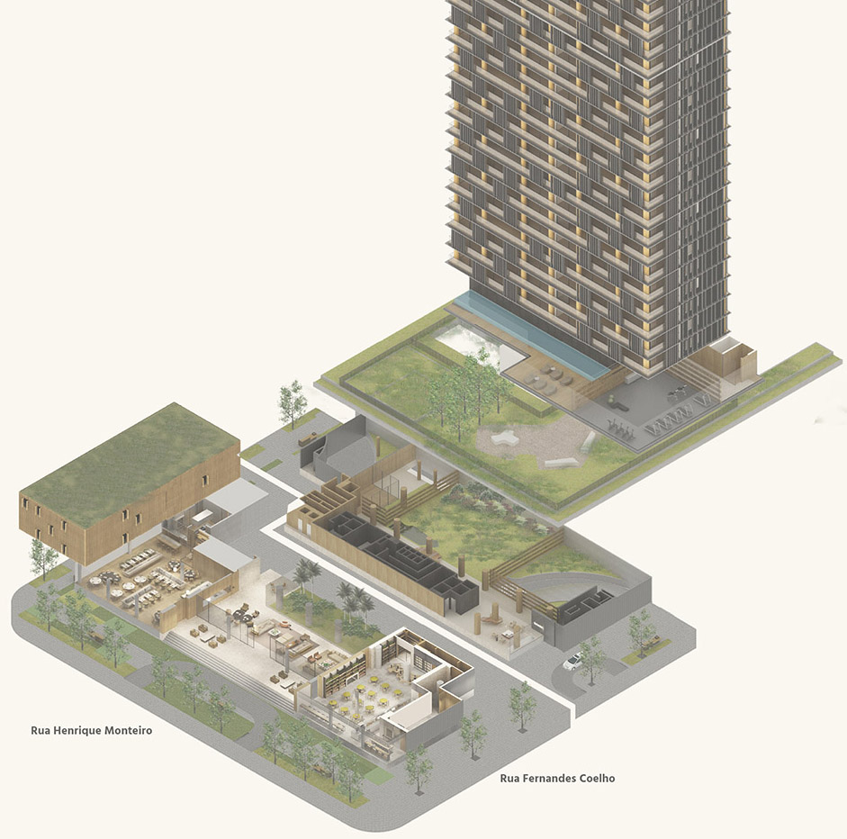 Praça Henrique Monteiro多功能综合体丨巴西圣保罗丨Arthur Casas-10