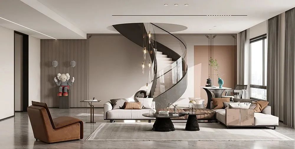 经纬府轻奢现代风设计-8