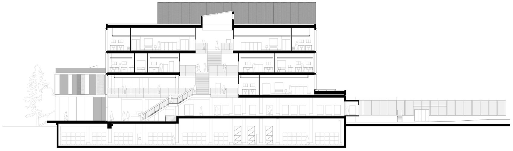 丹麦 Bispedjerg 医院实验室和后勤楼丨Mikkelsen Architects-77