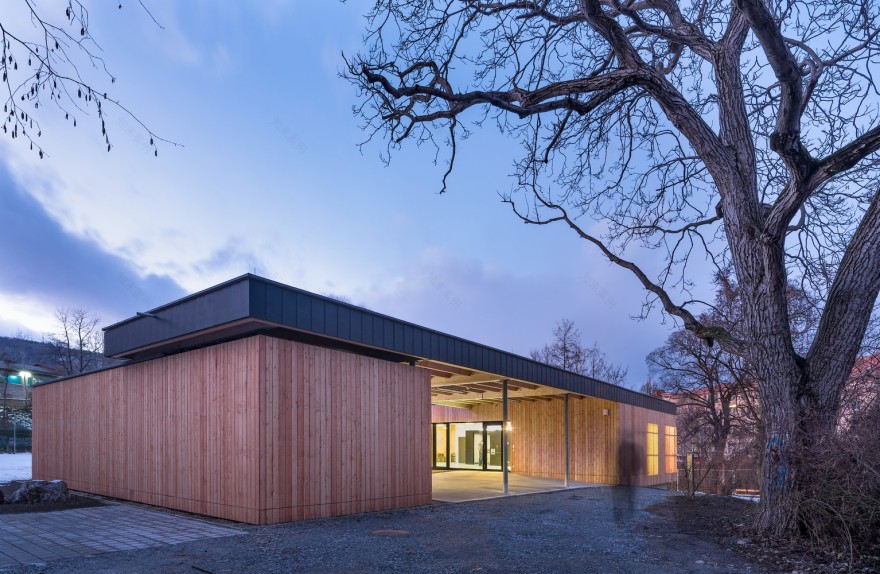 格拉茨绿色绿洲青年中心“回声别墅”-11