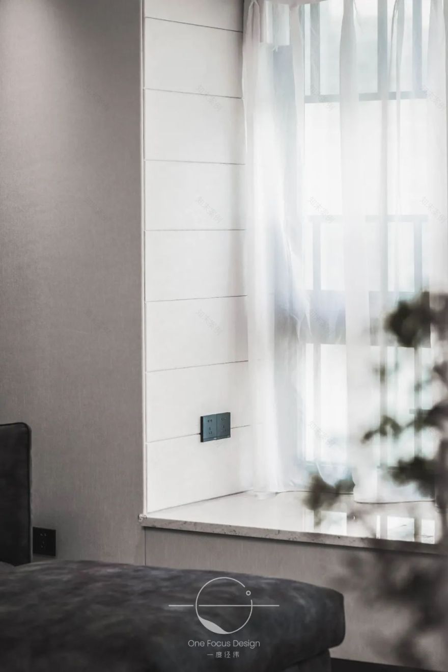 香山美墅 166㎡现代轻奢空间,雅致灰调与绿植的完美融合-28