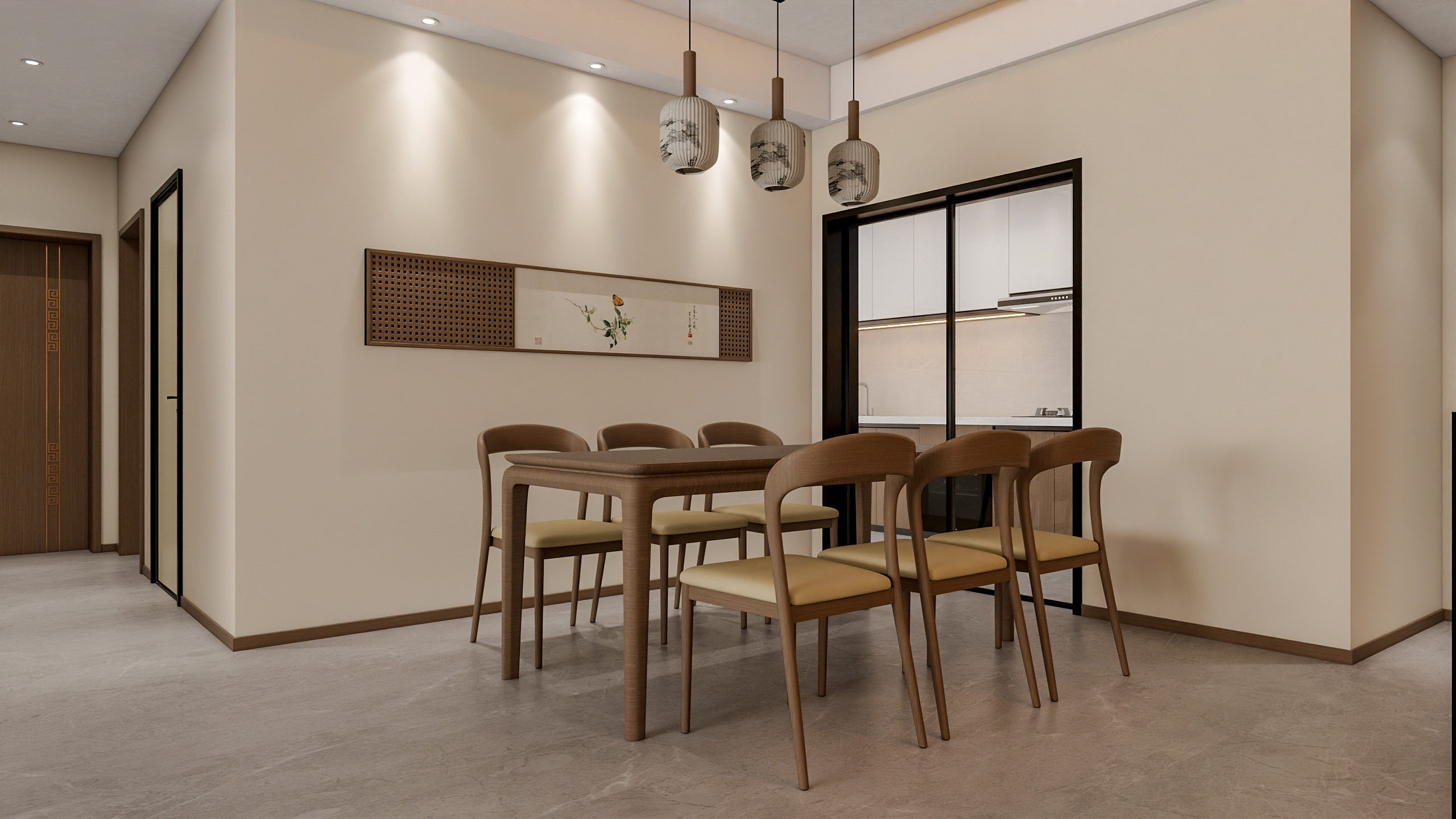 四川岳池香水湾（116平方简约中式三居室）-20