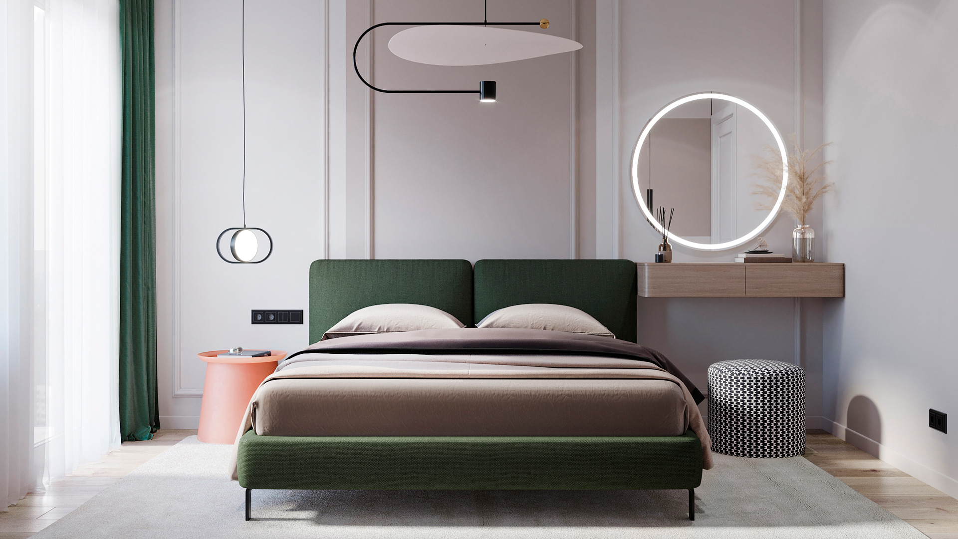 莫斯科多彩色系公寓设计丨俄罗斯莫斯科-13