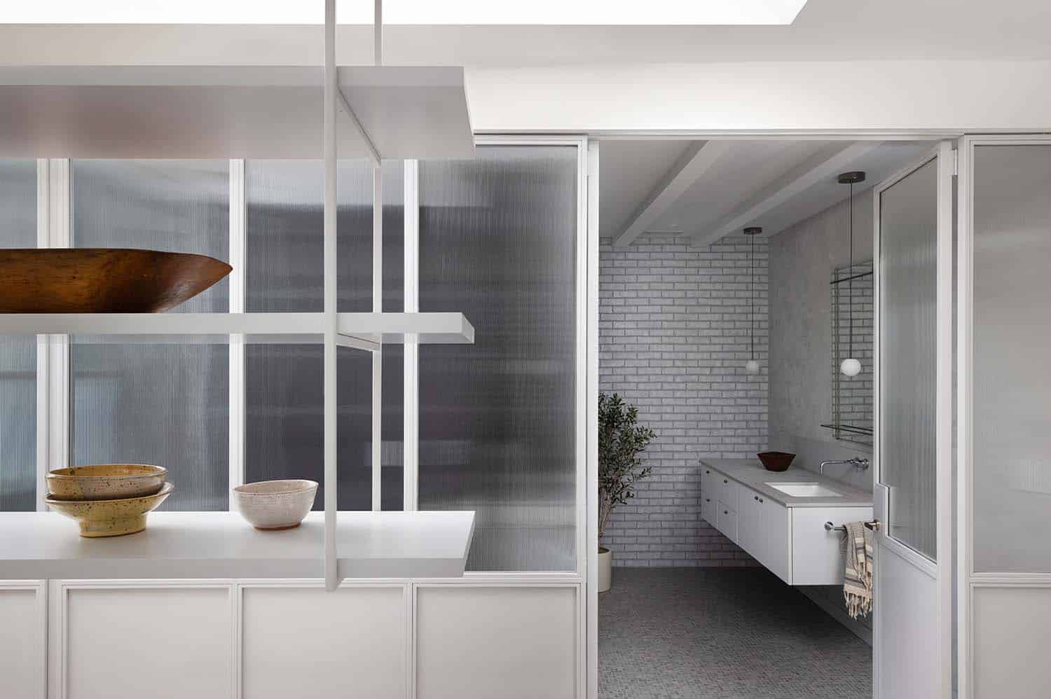 A modern renovation of a townhouse for empty nesters in Washington, DC-12