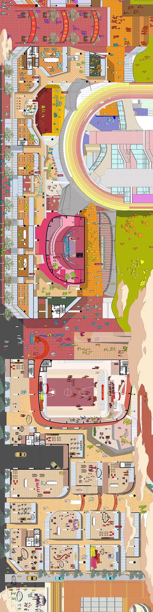 同济大学“超级校园” | 高容积率教育综合体的创新设计-67