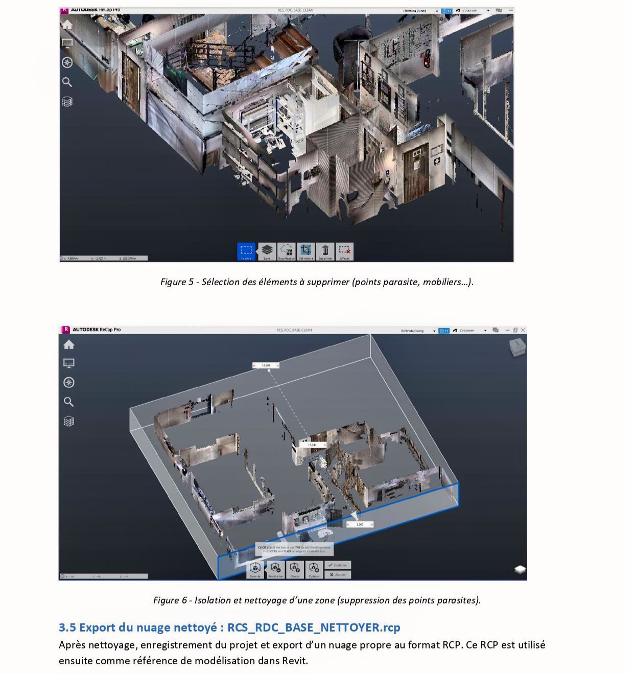 Nuage de points & Convention BIM-5