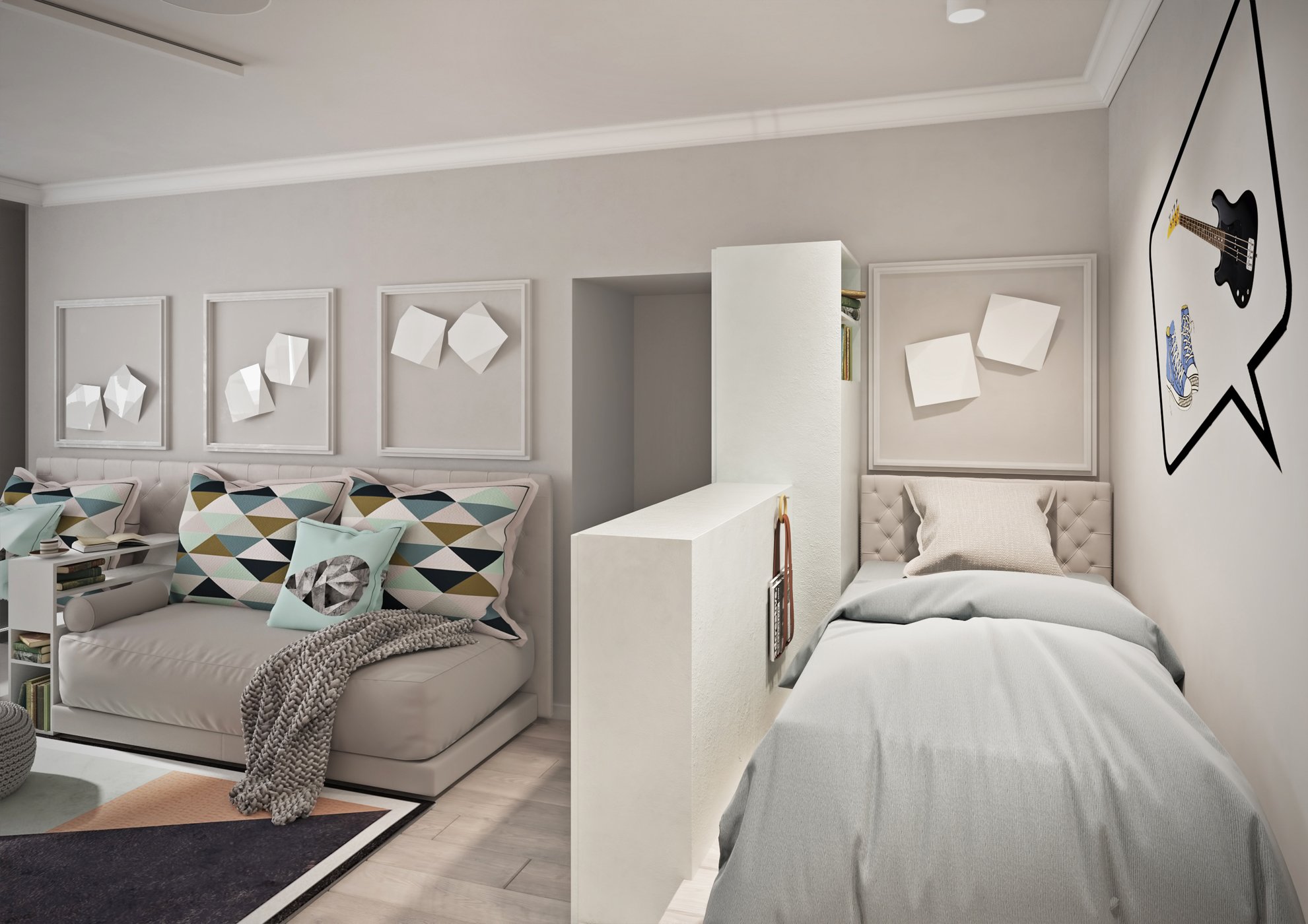 42平米公寓室内设计案例-32