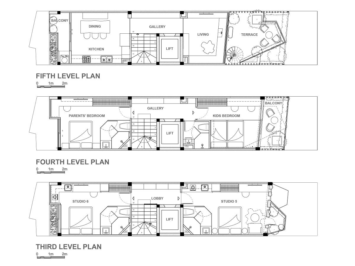 绿意盎然的高层公寓-12
