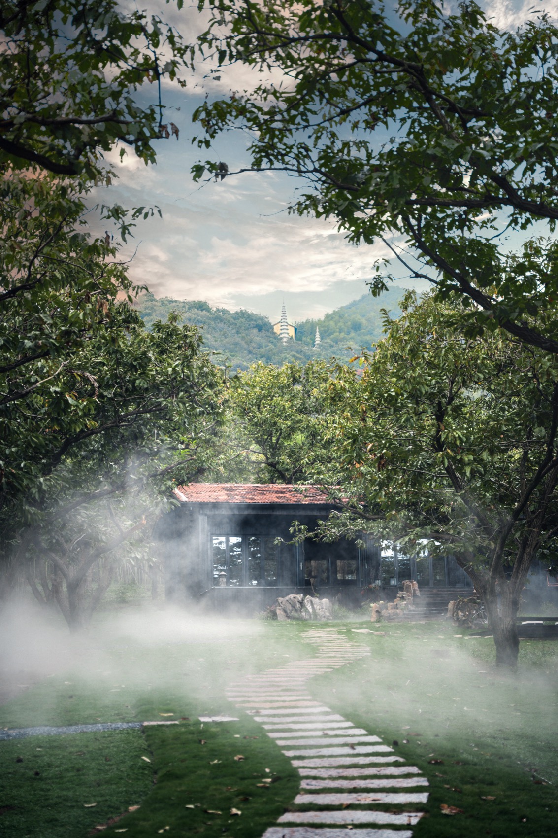 高峰禅寺下的栗林小院丨中国湖州丨平介设计,苏州大学-9