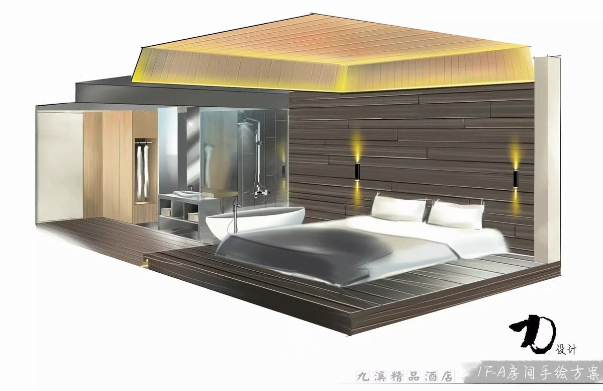 力设计--溪中溪度假酒店-94