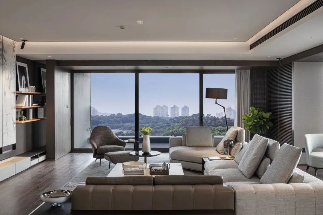 简约之魅·现代高级灰白空间设计-3