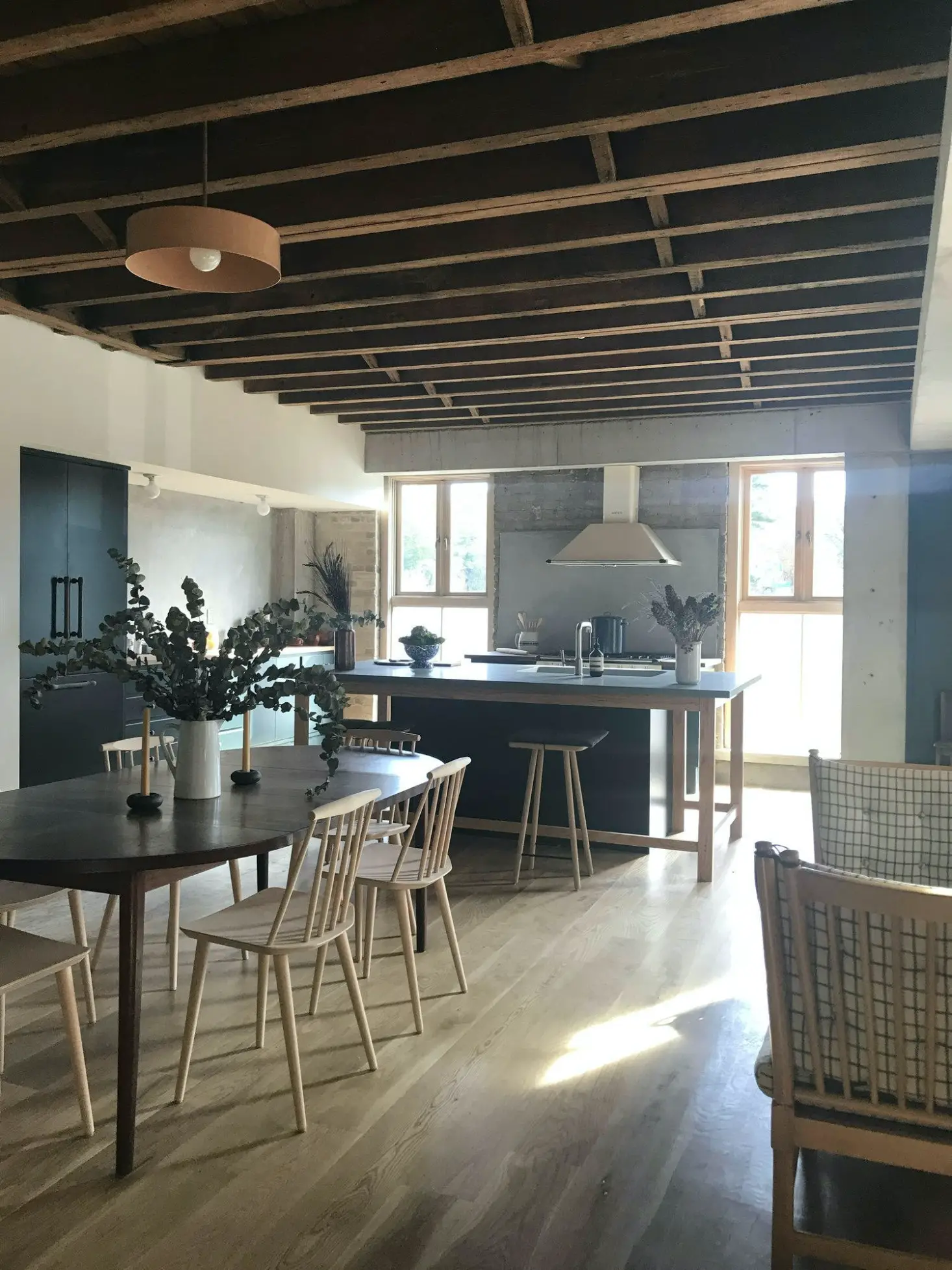 布鲁克林绿木高地时尚乡村城镇房屋扩建设计-3