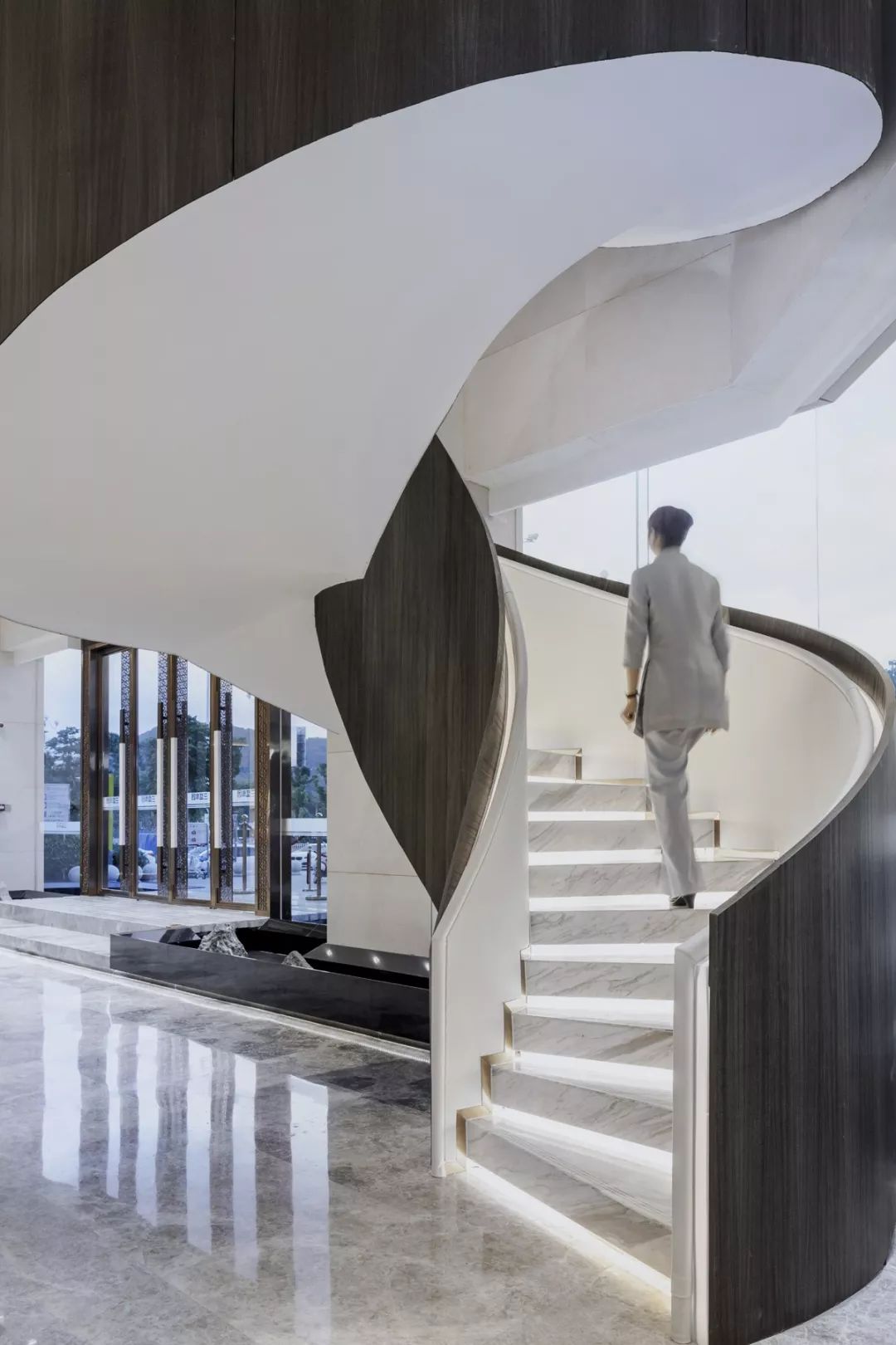 福州三盛璞悦府城市展厅 - 融合禅意与中式古典的精致空间-22