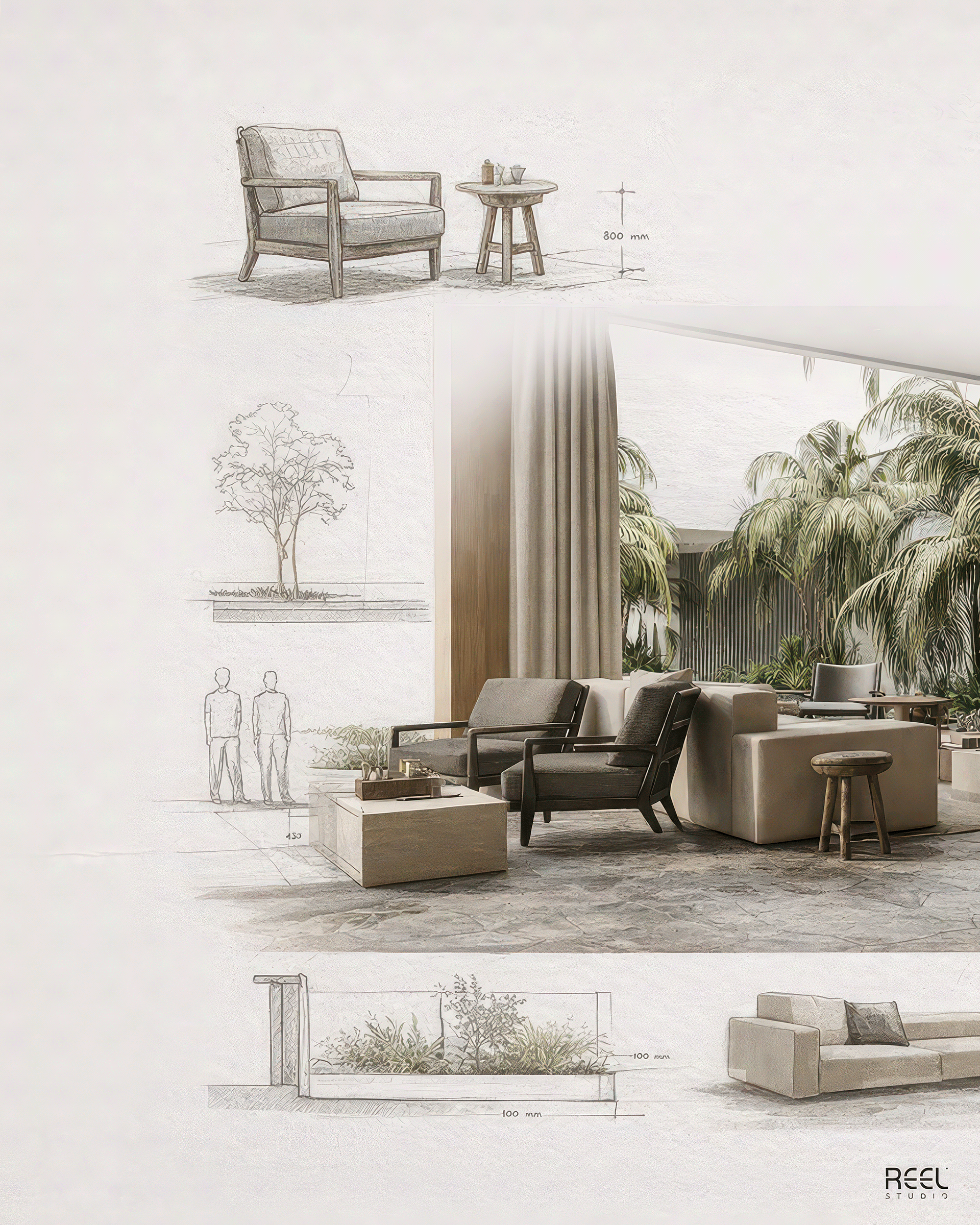 酒店接待处设计-4