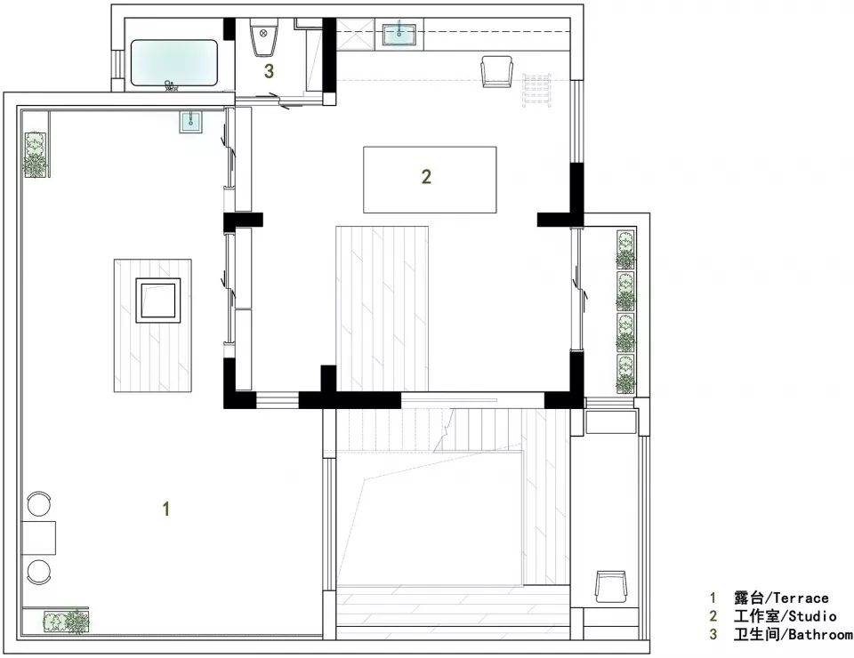 西安 198㎡自然原木居所，打造虚空之家-76