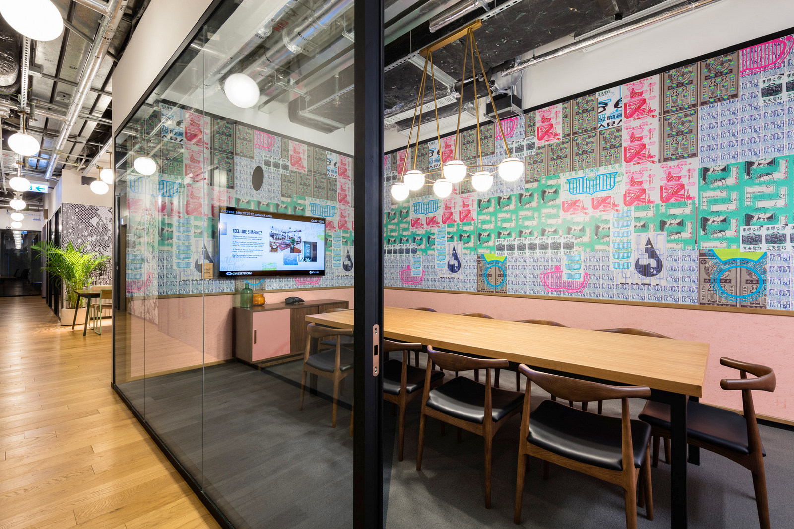 WeWork香港联合办公空间设计-9