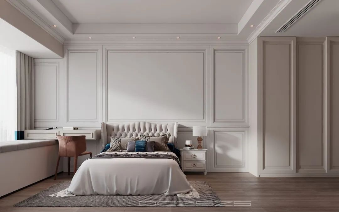 万科金域蓝湾愉景湾现代轻奢风设计丨东成至盛装饰-29