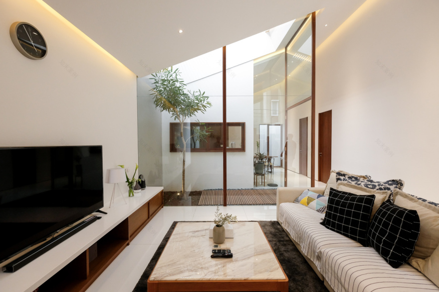 印尼 DG House 自然采光通风设计-25