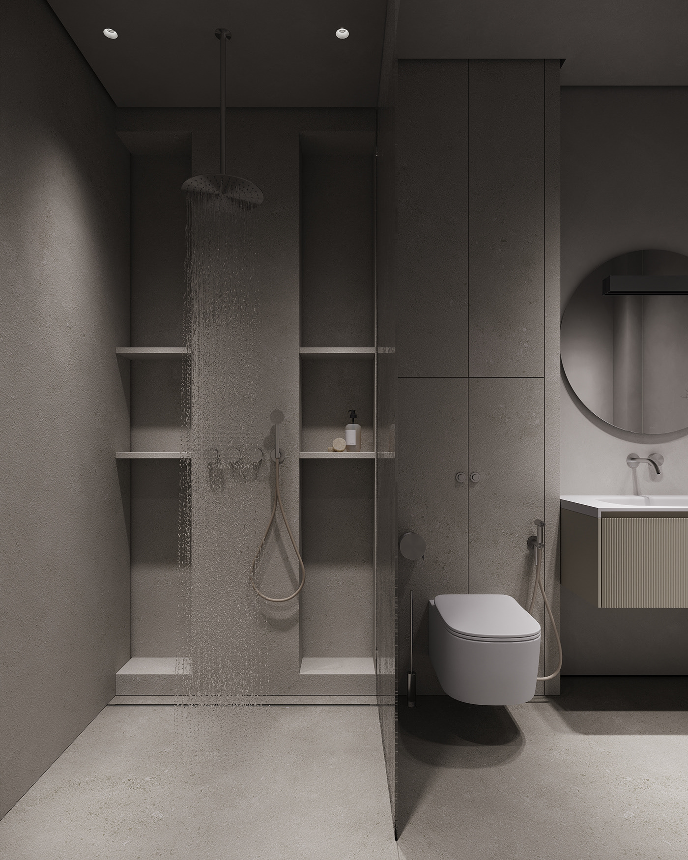 黑色系公寓设计-27