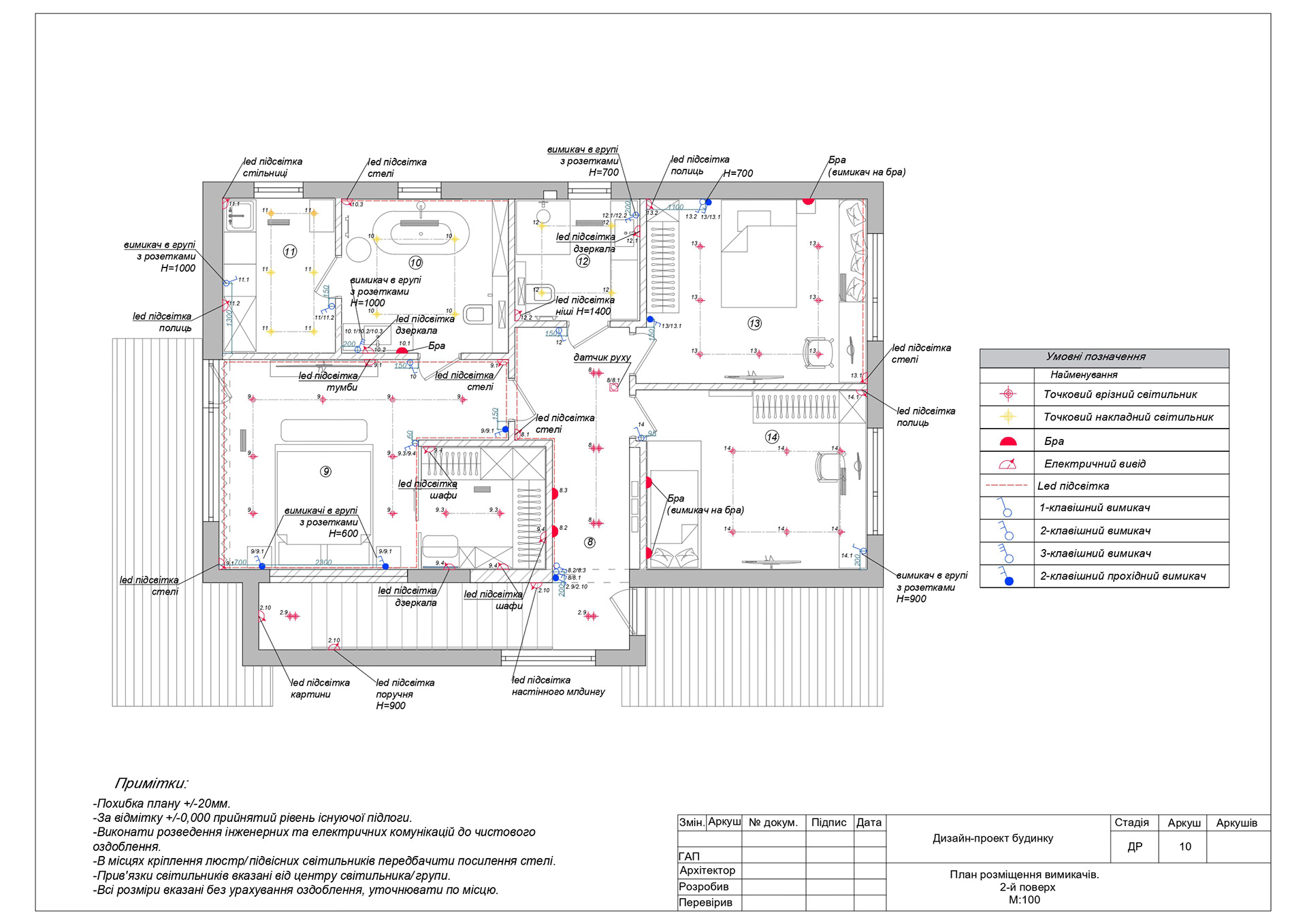 Рабочие чертежи/Working drawings for design interior-8
