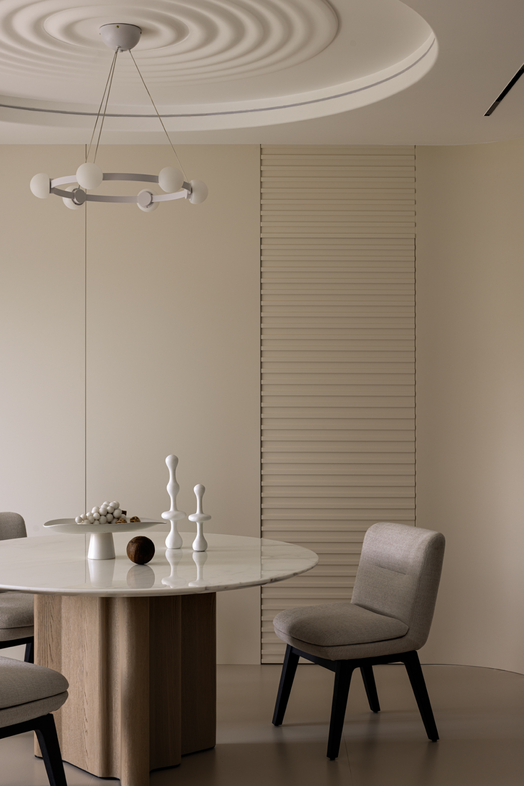 140㎡原木风奶油色公寓设计丨中国浙江丨陈芮蕊-22