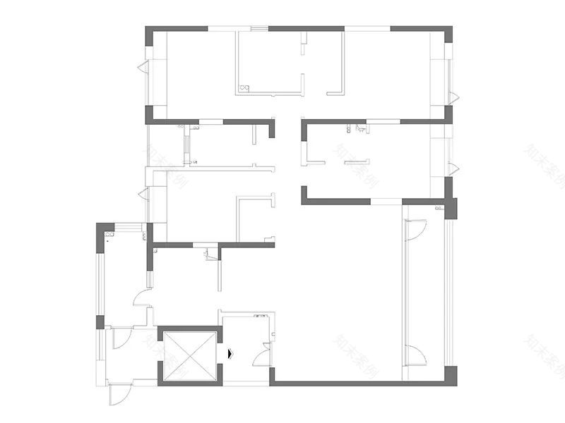 复地海上海现代简约风设计丨中国上海丨诗享家设计-19