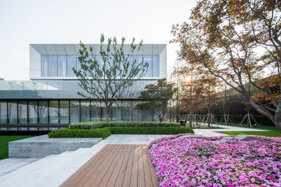 以现代山河之形雕琢极简 | 苏州融创金融街-57