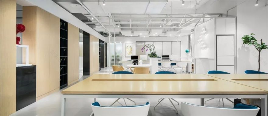 "禾"字为主题的金融公司办公室设计-5