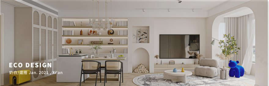 光影成诗 · 现代法式诗意家居设计丨中国西安丨异构-102