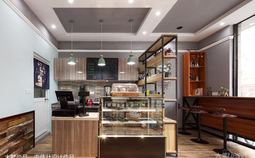 48㎡美式烘焙店-14